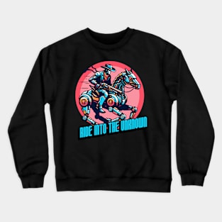 Futuristic Cowboy Crewneck Sweatshirt